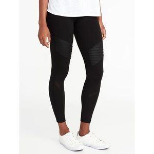 NWOT Old Navy High-Waisted Moto Active Leggings